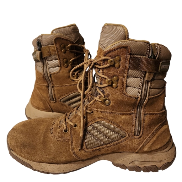 Magnum Response lll Suede Lace-Up Side-Zip Tactical Duty Boots Size 11M EUC main image 12